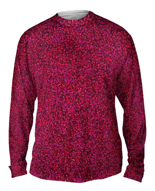 Versatile Button-Up Long Sleeve-Purple Ruby Treasure