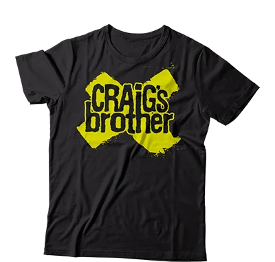 Vintage T-Shirt-CRAIG'S BROTHER - "X Logo"