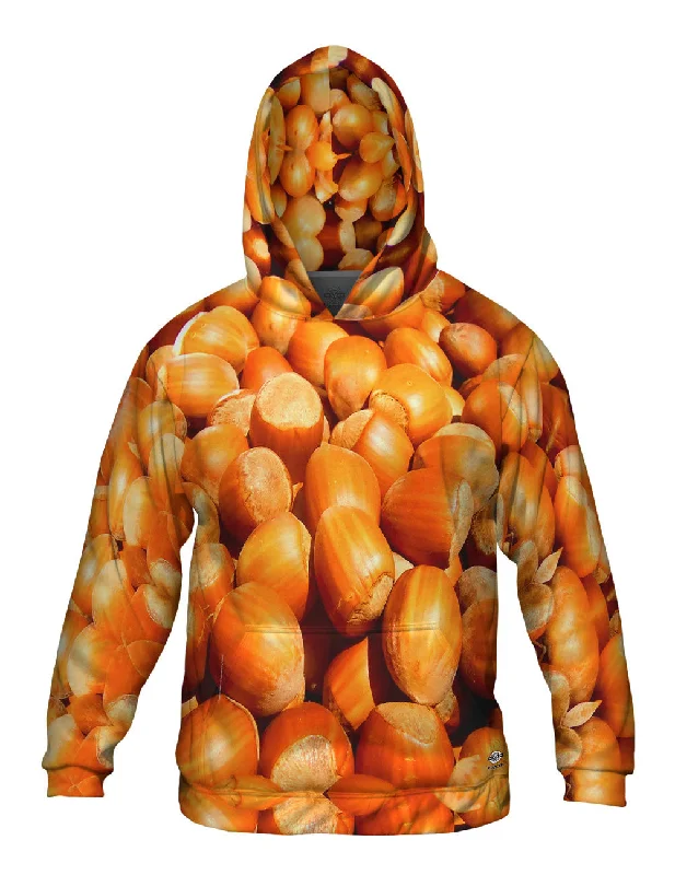 Warm Fleece Hoodie-Holiday Hazelnuts