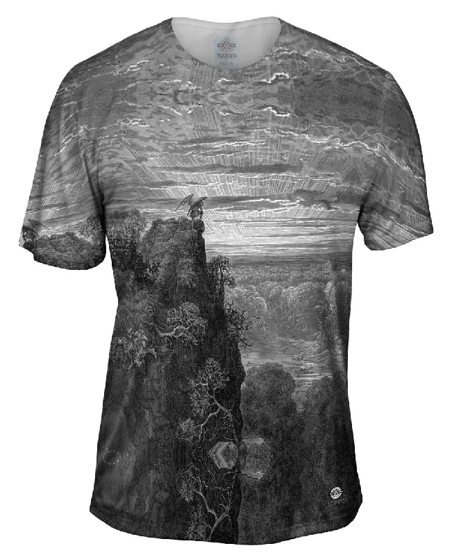 Basic T-Shirt-Gustave Dore - "Paradise Lost 5"