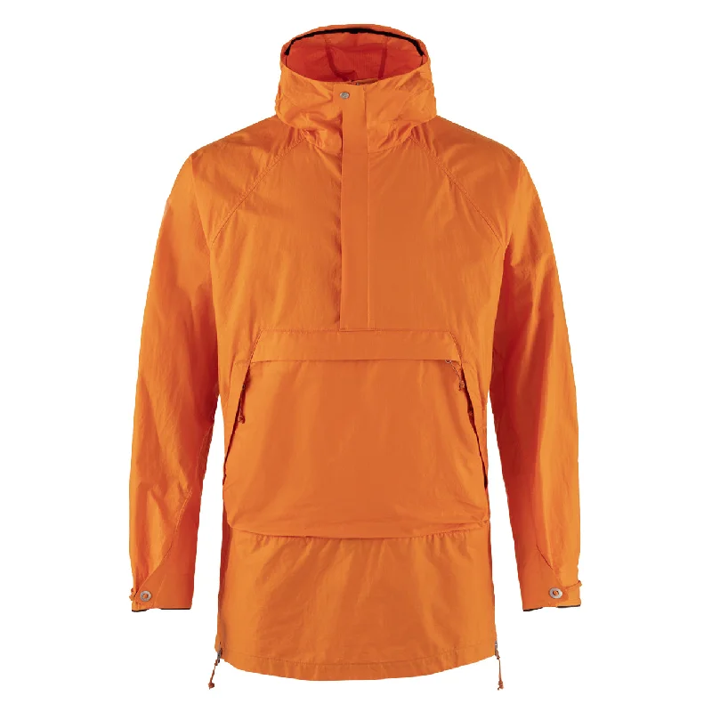 Waterproof Windbreaker Jacket-Fjallraven Singi X-Anorak Field Orange