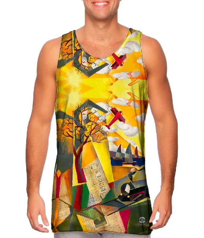 Outdoor Tank Top-Giulio dAnna - "The Antelucan Hourglass"