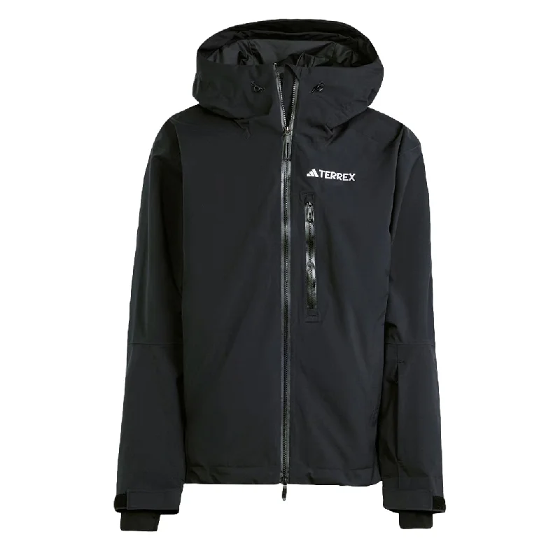 Lightweight Puffer Jacket-Adidas Terrex Xperior Three-In-One Rain.RDY Jacket Black