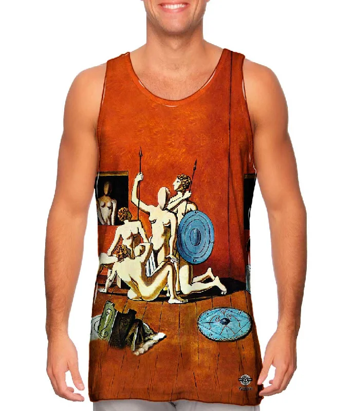 Cozy Tank Top-Giorgio De Chirico - "Gladiators"