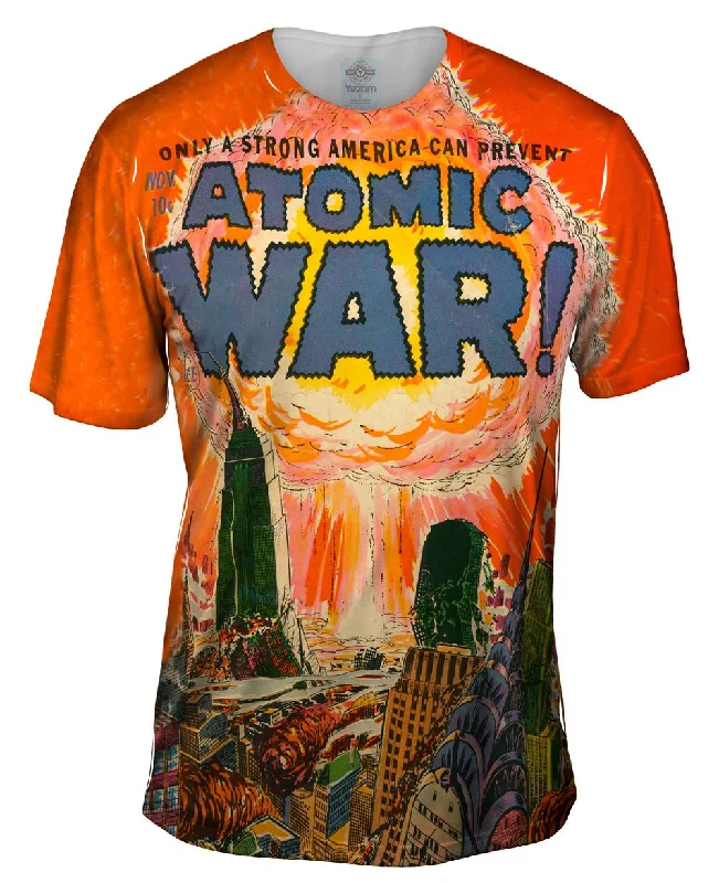 Soft Touch T-Shirt-Atomic War Comic Retro