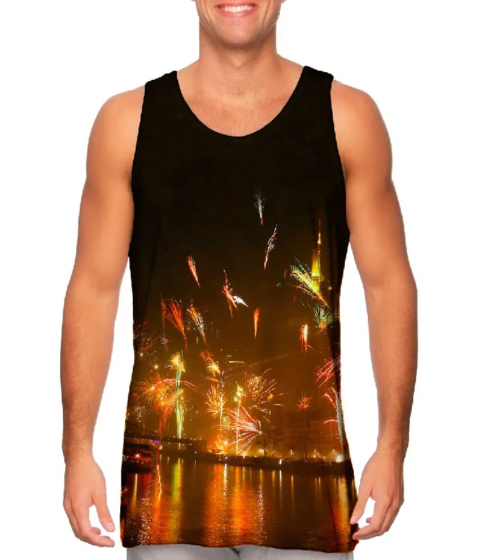 Quick-Dry Tank Top-Frankfurt Fireworks