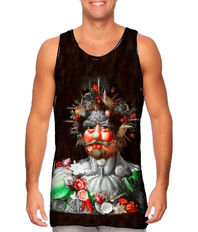 Casual Tank Top-Giuseppe Arcimboldo - "Rudolf Ii Of Habsburg As Vertumnus" (1590)