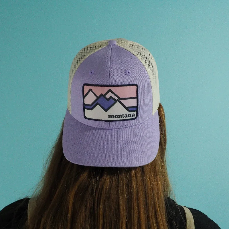 Hiking Hat-Colorblock Mountains Hat