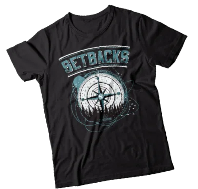 High Quality T-Shirt-SETBACKS - "DED.Reckoning."