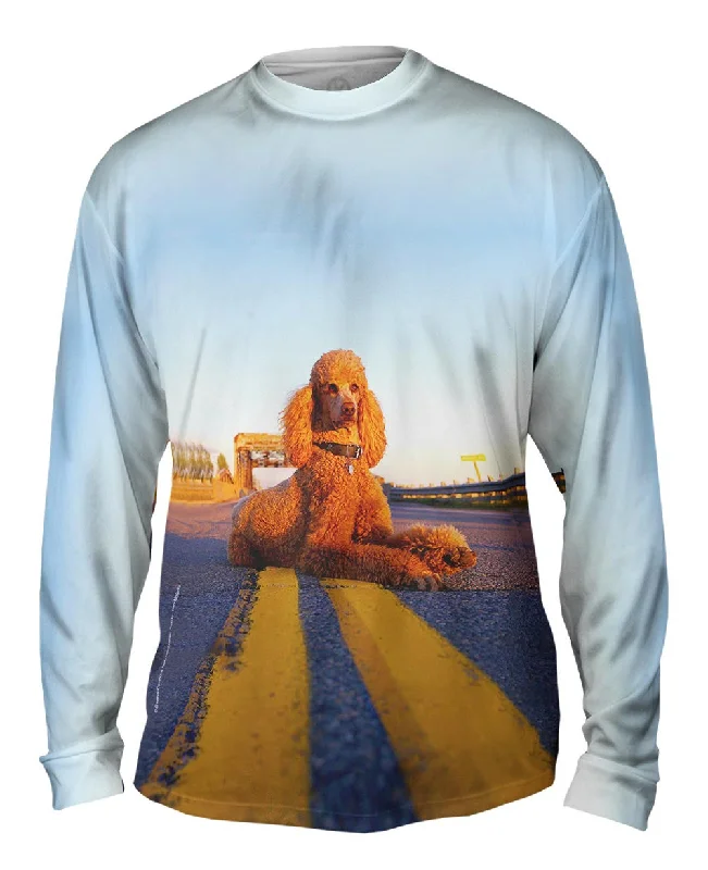 Slim Fit Button-Up Long Sleeve-Rebel Highway Poodle