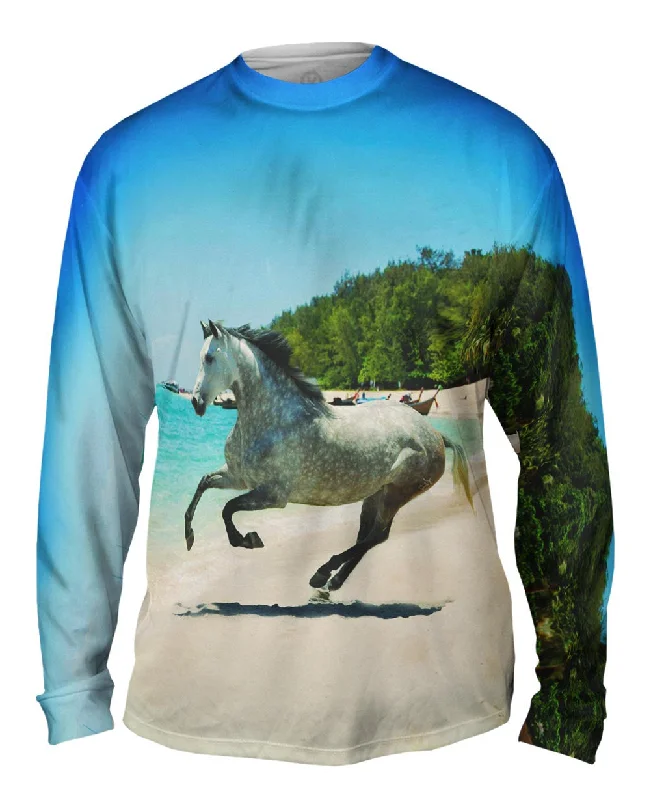 Soft Touch Long Sleeve-Paso Fino Beach