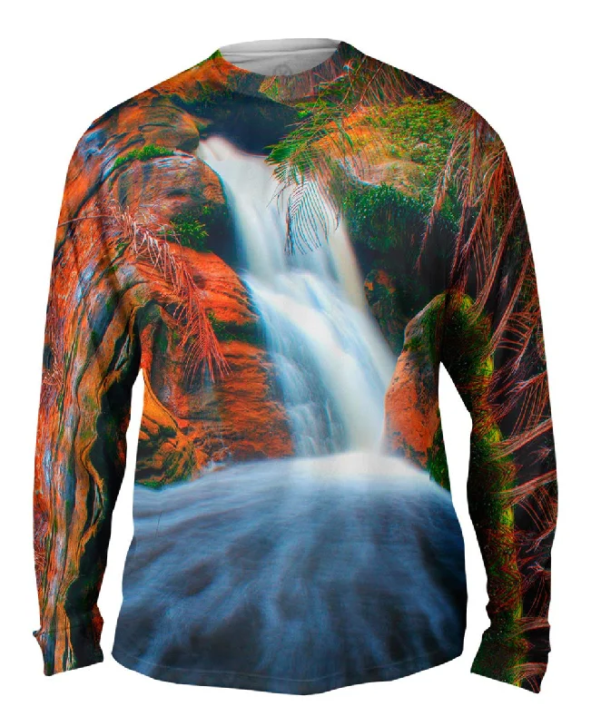 Warm Fleece Long Sleeve-Tajor Waterfall