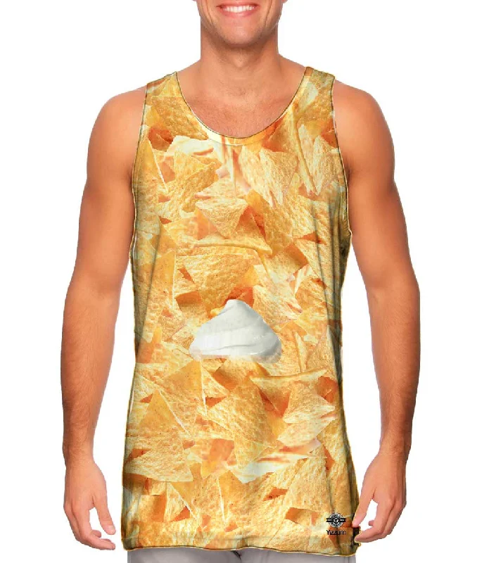 Ribbed Tank Top-Game Time Nachos