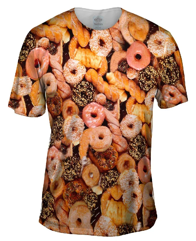 Street Style T-Shirt-Happy Donuts