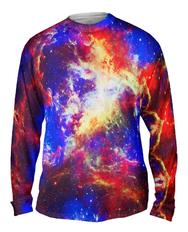 Cozy Thermal Long Sleeve-Tarantula Space Nebula