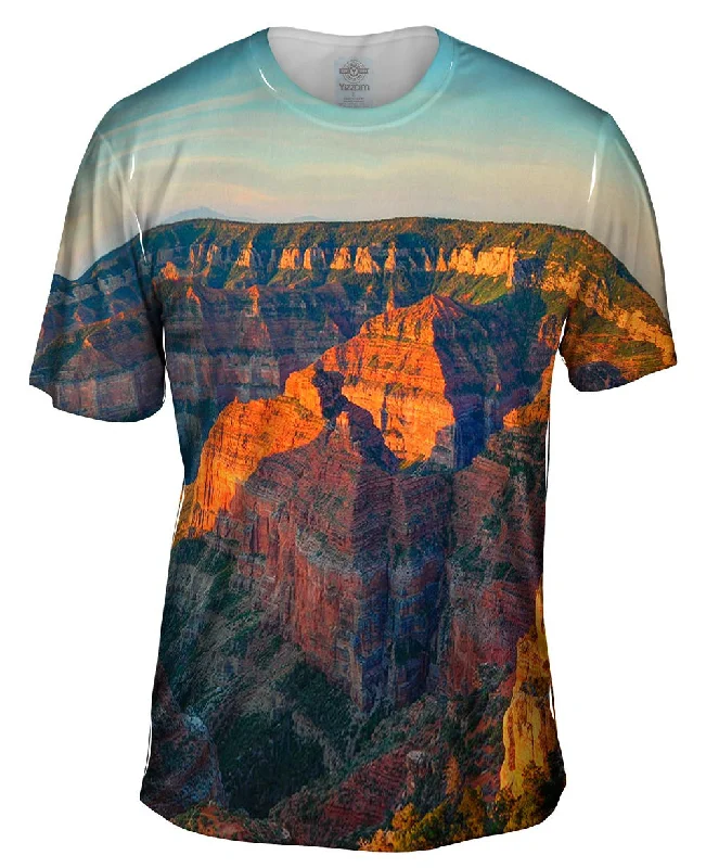 T-Shirt with Print-Grand Canyon Sunset