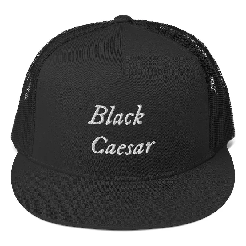 Holiday Hat-"Black Caesar" Trucker Cap