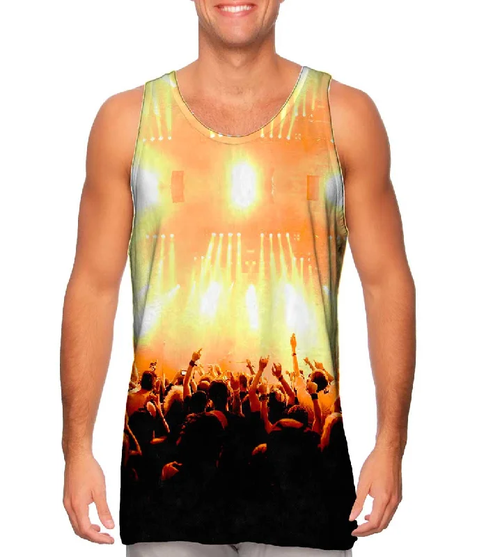 Casual Sleeveless Top-Edm Let Me Feel The Music