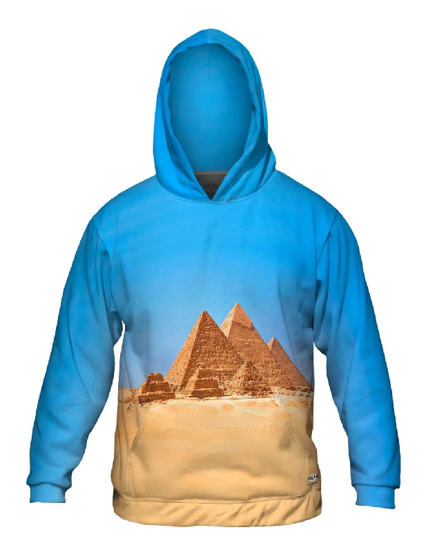 Modern Hoodie-Gizah Pyramids Sunrise