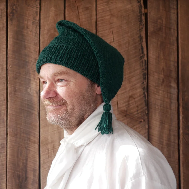 Lightweight Hat-Hand Knit Voyageur's Cap