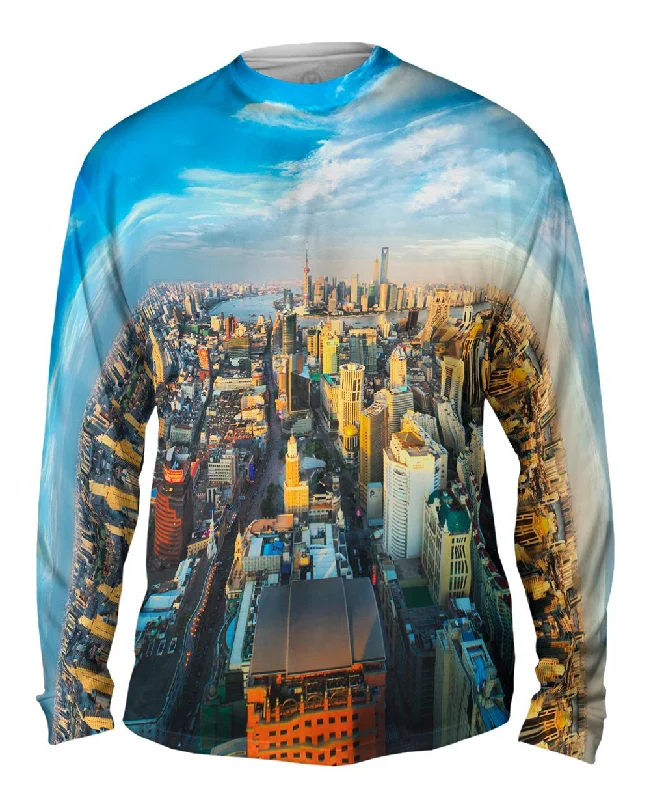 Eco-Friendly Long Sleeve-Shanghai City Scape