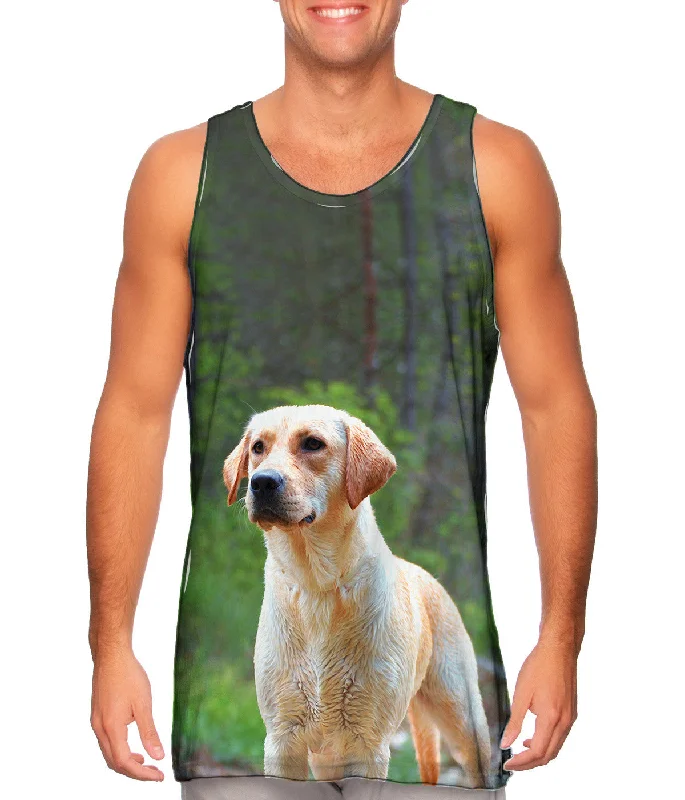 Stylish Workout Vest-Fearless Hunter Golden Retriever