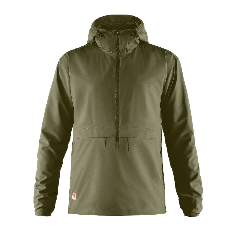 Casual Jacket-Fjallraven High Coast Lite Anorak Green