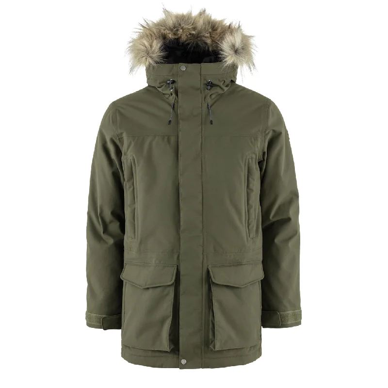 Utility Jacket-Fjallraven Nuuk Lite Parka Laurel Green