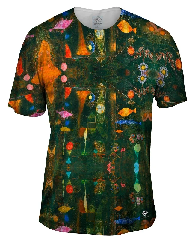 Casual Style T-Shirt-Paul Klee - "Fish Magic" (1925)