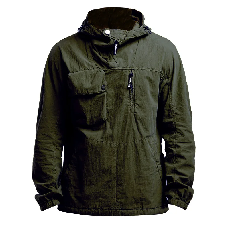 Insulated Jacket-Left Hand Adda Smock Olive