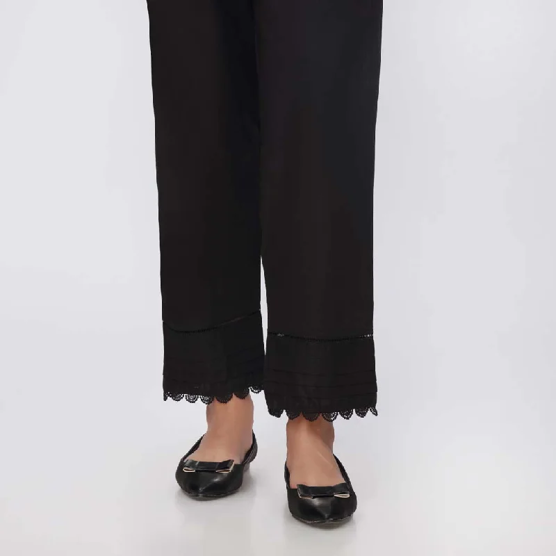 Casual Sweatpants-Black Stripe Broshia Straight Fit Trouser PW3623