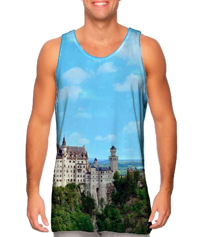 Relaxed Sleeveless Tank-Germany Castle Neuschwanstein