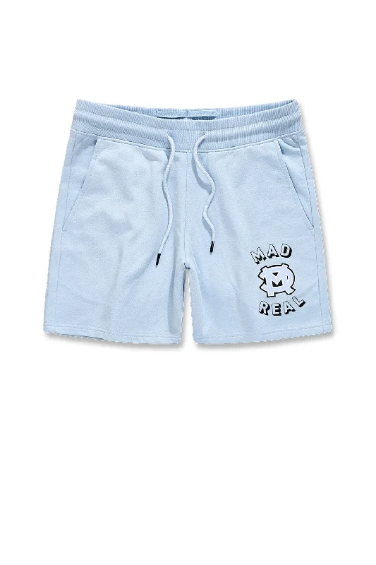 Eco-Friendly Shorts-Athletic - Mad Real Shorts (Carolina Blue)