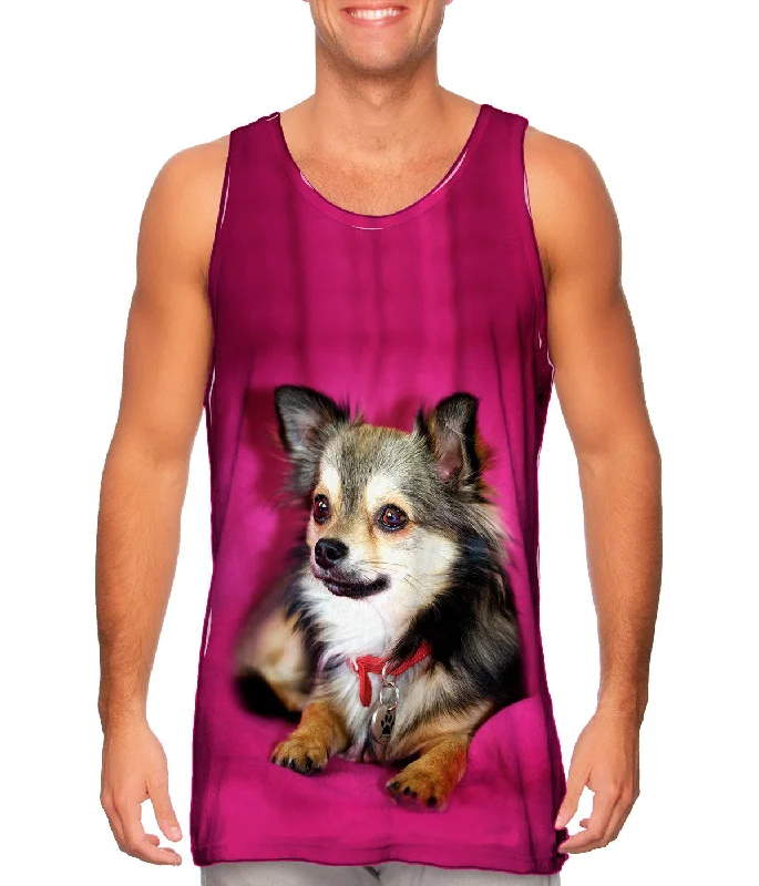 Classic Workout Tank-Fuzzy Wuzzy Dog