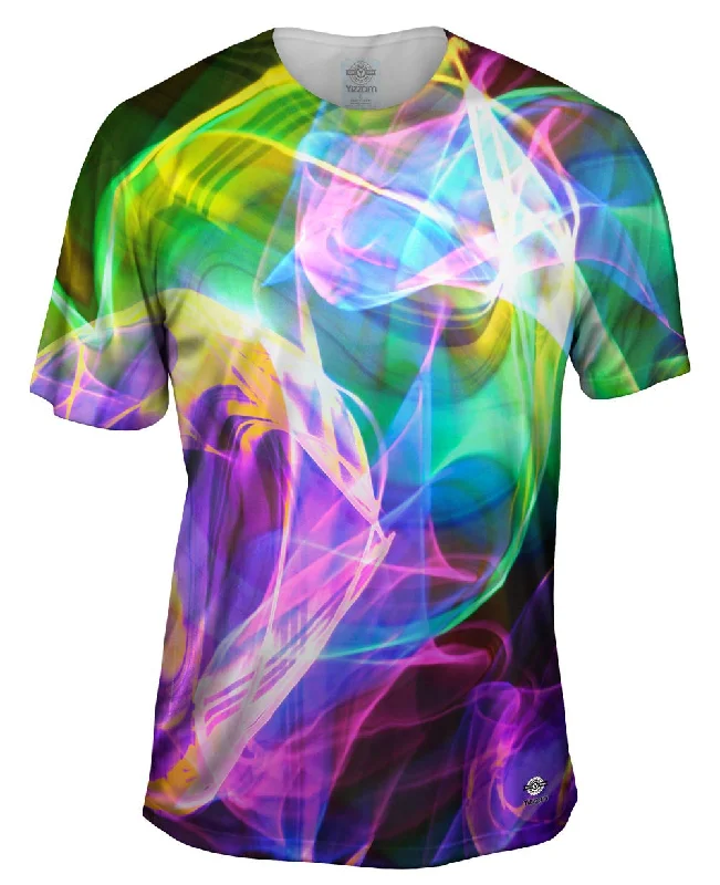 Fashionable T-Shirt-Glowstick Swirl