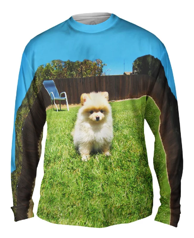 Warm Long Sleeve-Perfect Backyard Pomeranian