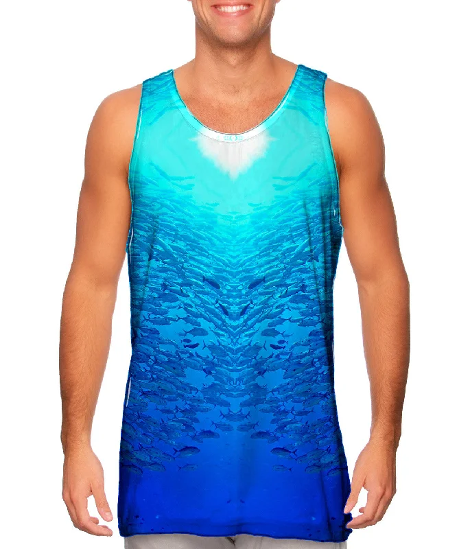 Fashionable Tank Top-Fish Fantasy Underwater