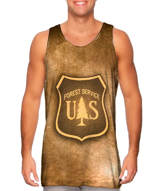 Versatile Sleeveless Tank-Forest Service Box