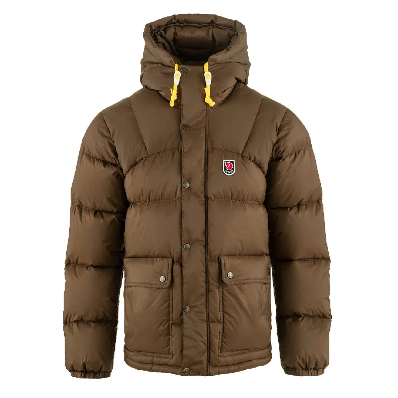 Military Jacket-Fjallraven Expedition Down Lite Jacket Dark Oak