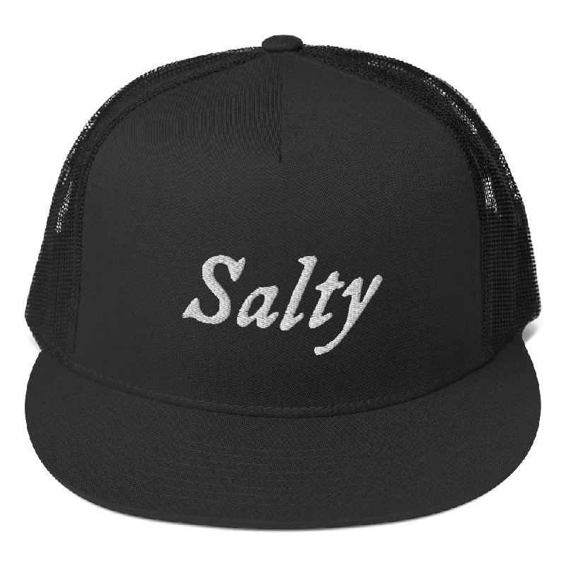 Luxury Hat-"Salty" Trucker Cap