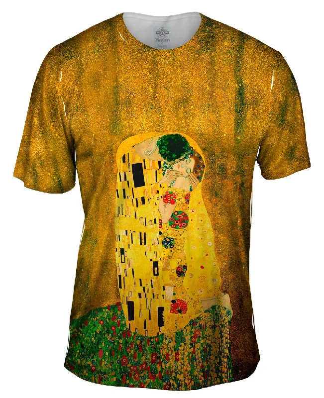 Colorful T-Shirt-Gustav Klimt - "The Kiss" (1907-08)