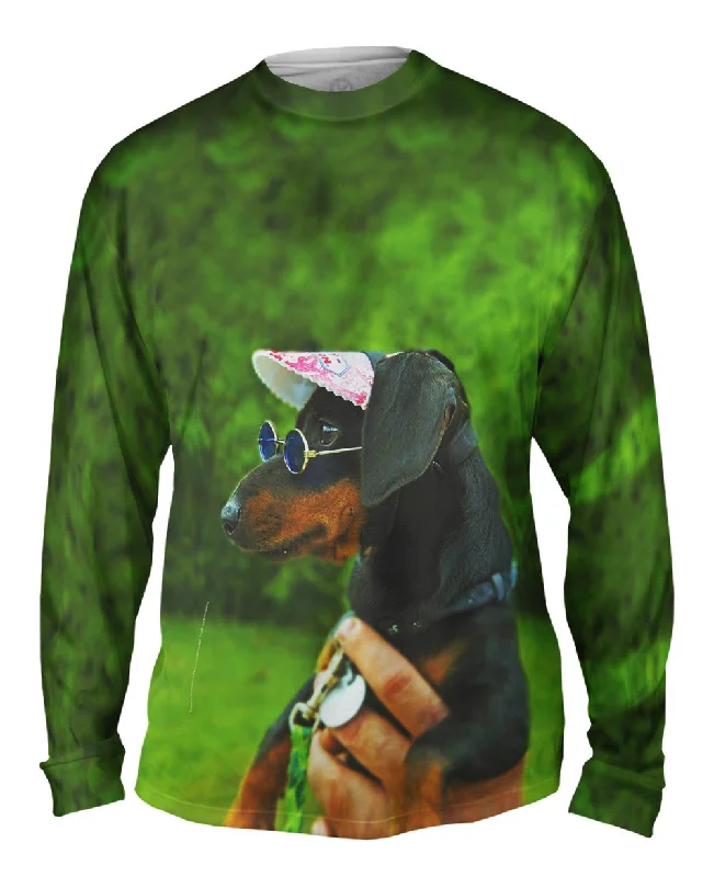 Warm Fleece Long Sleeve-Precious Dachshund