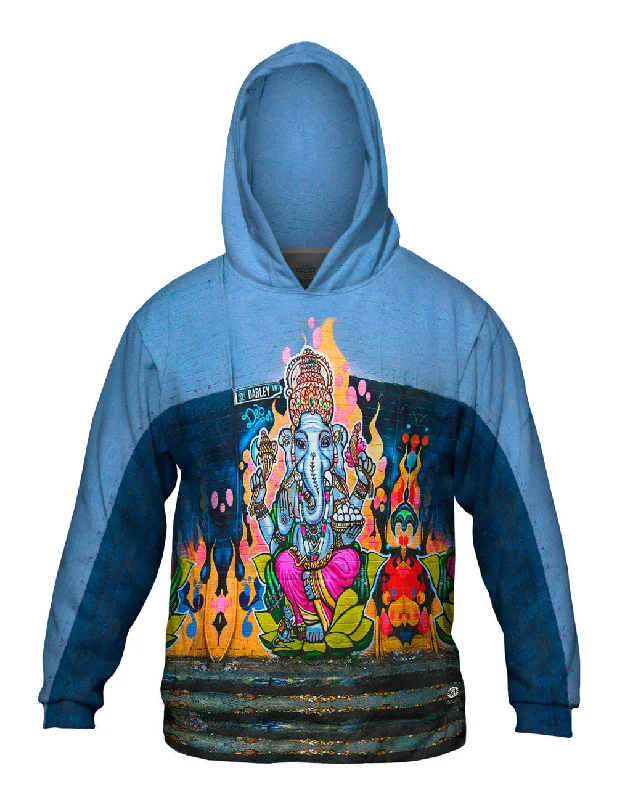 Soft Hoodie-India - "Ganesha Hindu God"