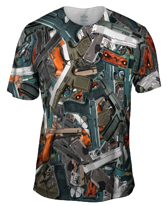 Hipster T-Shirt-Hand Gun Pride