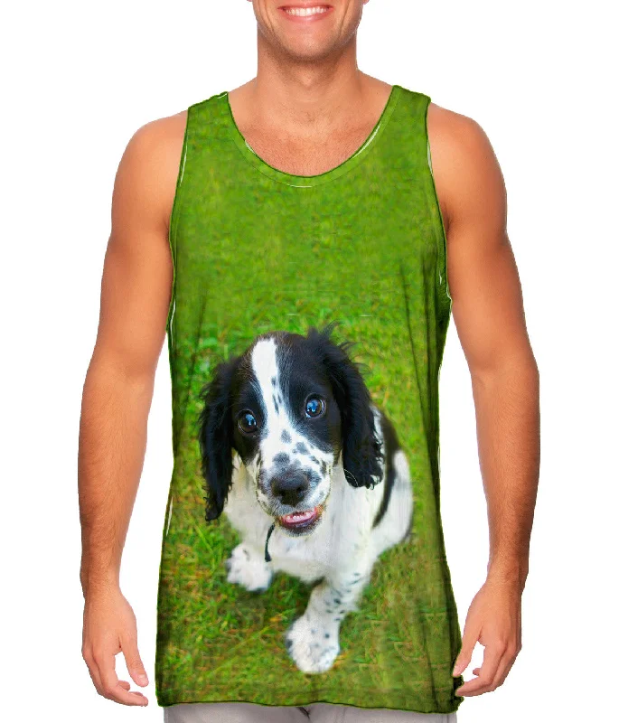 Soft Breathable Tank-Fuzzy Little Cocker Spaniel