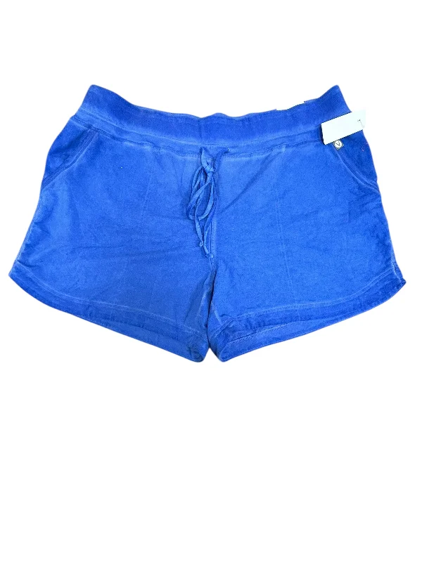 Colorful Shorts-Shorts By Livi Active In Blue, Size: 2X