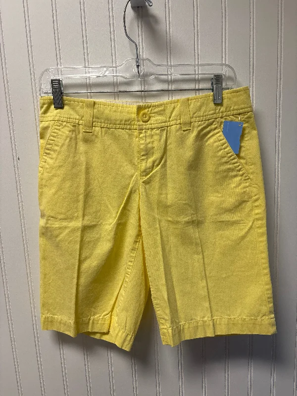 Eco-Friendly Shorts-Shorts Designer By Lilly Pulitzer In Yellow, Size: 2