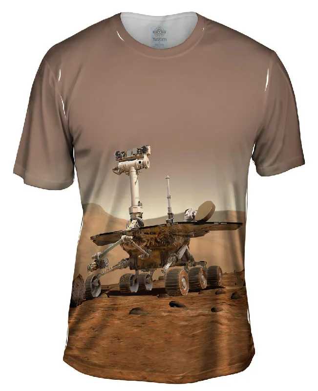 Athletic T-Shirt-NASA Mars Rover Space