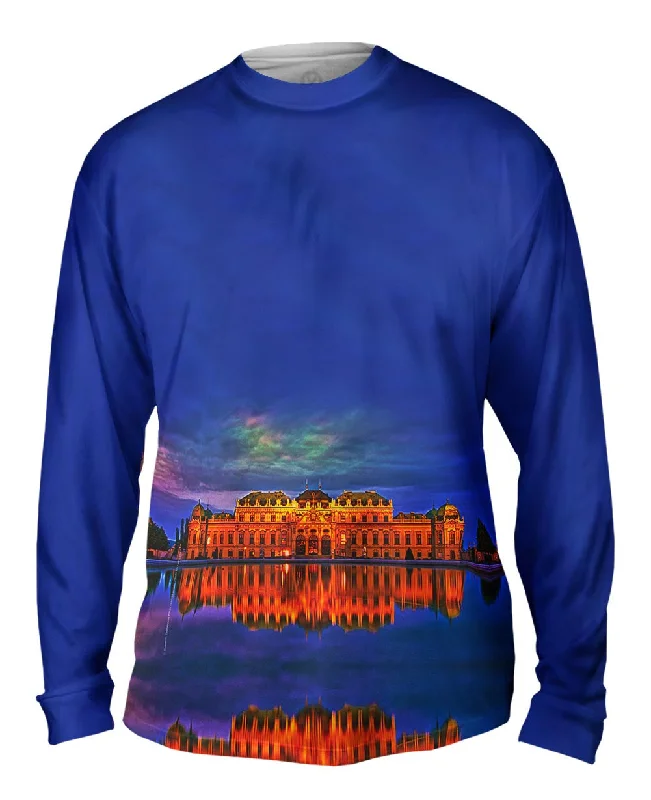 Casual Long Sleeve Top-Night View Upper - Belvedere