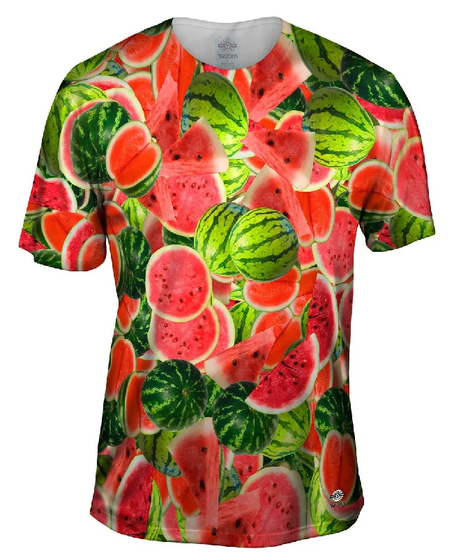 All-Over Print T-Shirt-Watermelon Jumbo